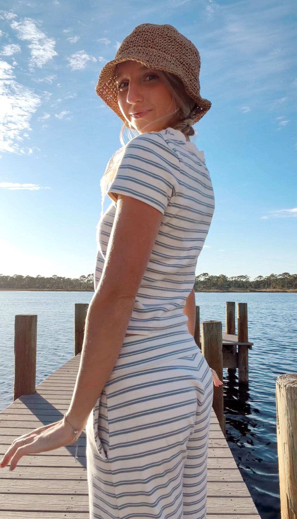 Striped Baby Tee