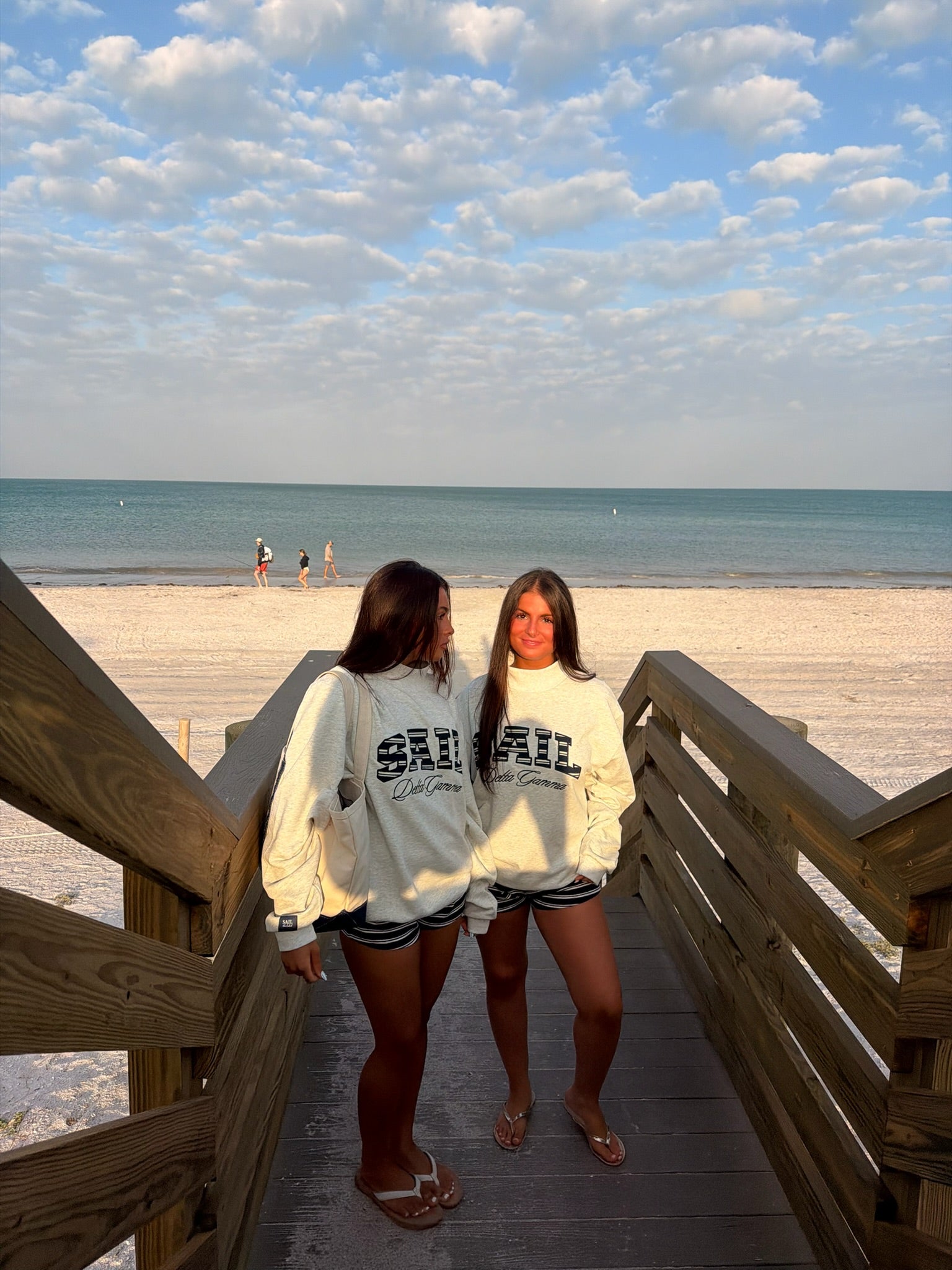 Striped Foldover Shorts