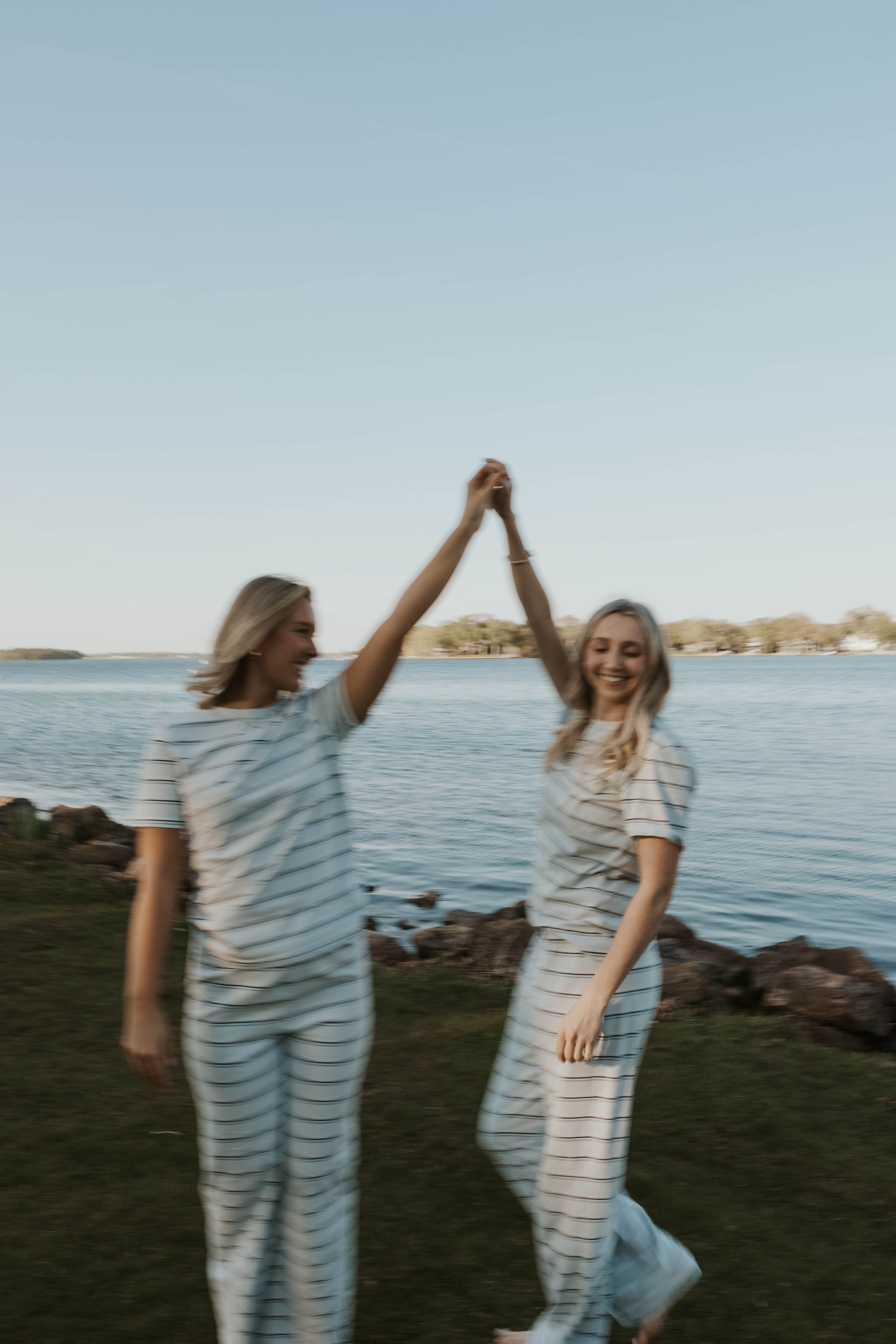 Seaside Logo Pants Blue Stripe