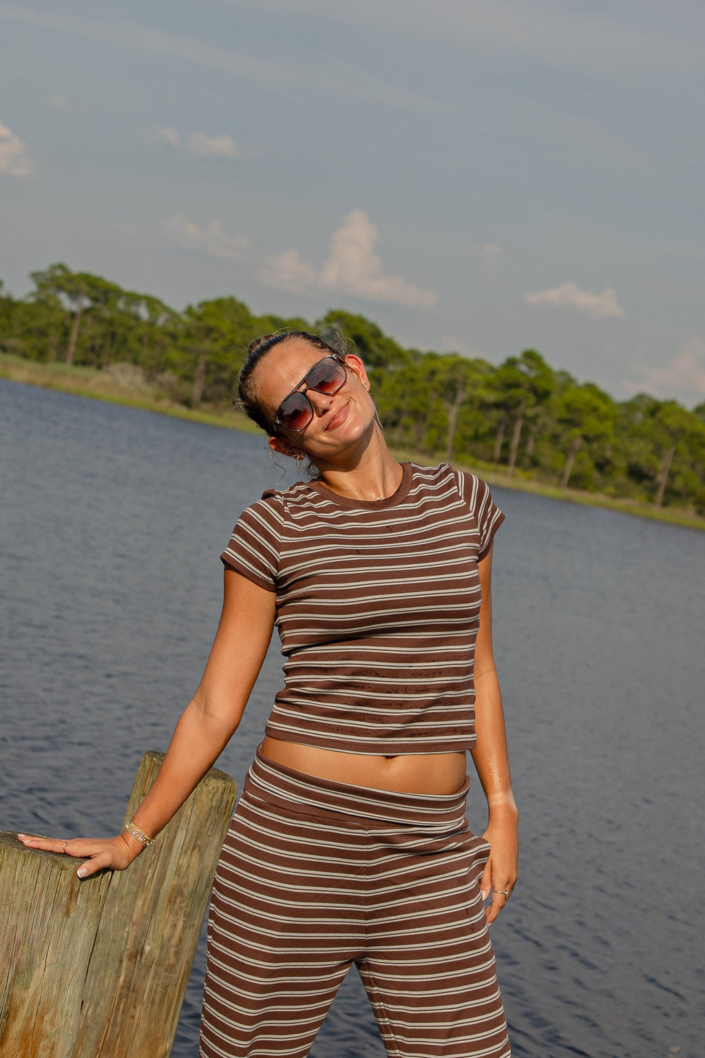 Striped Baby Tee