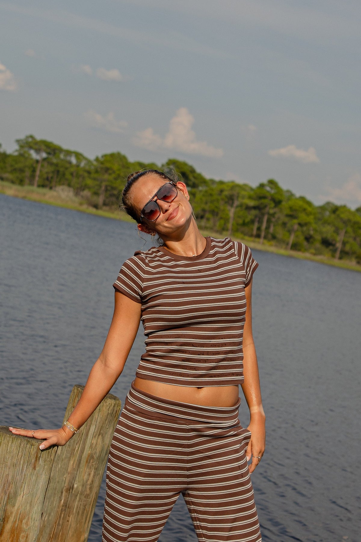 Striped Baby Tee