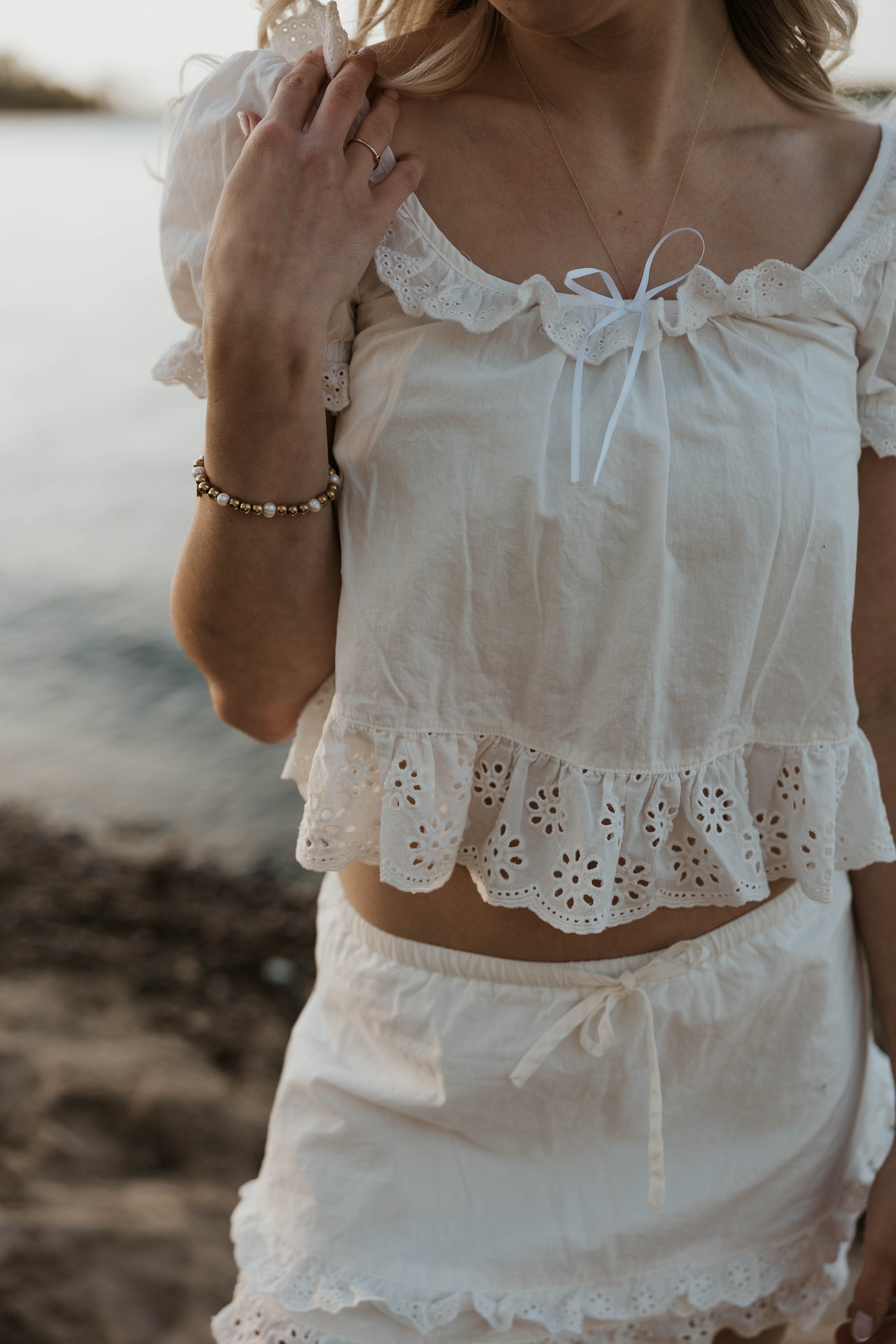 Heirloom Eyelet Top