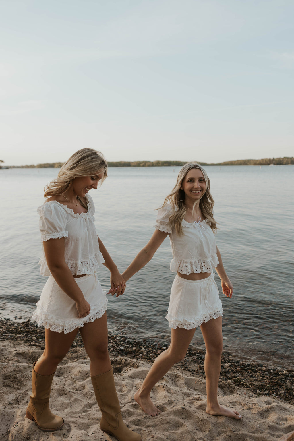 Heirloom Eyelet Mini Skirt