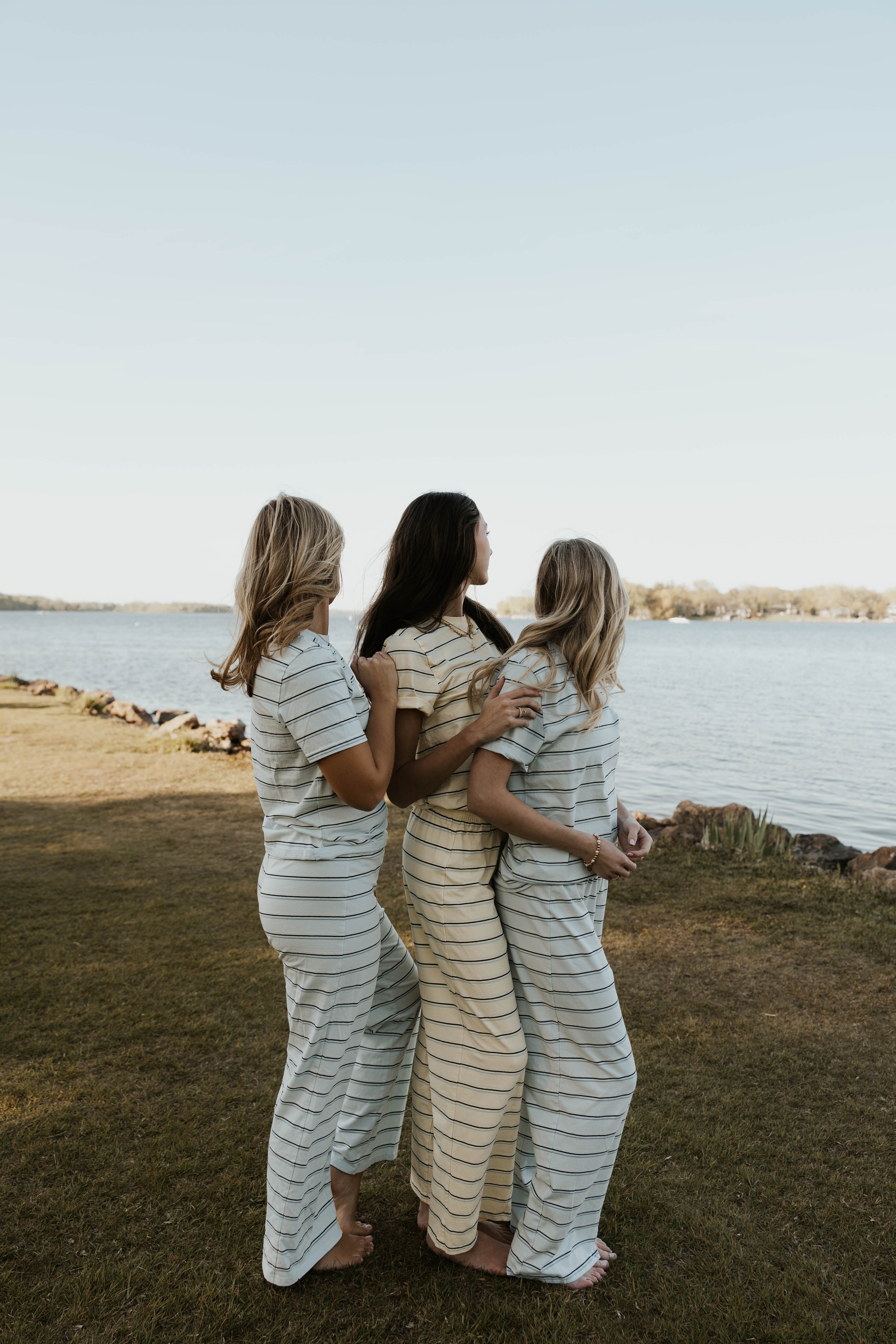 Seaside Logo Pants Blue Stripe