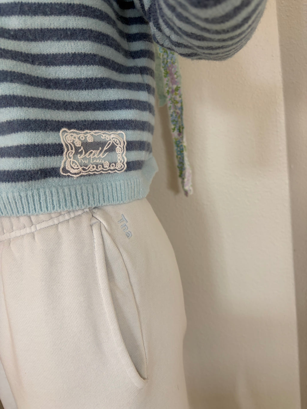 Restocked* Striped Rollneck Cardigan